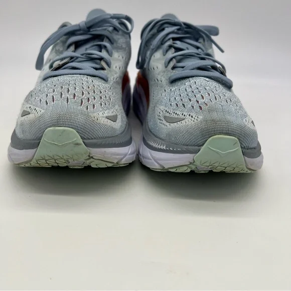 Hoka One Clifton Edge Light Blue Wonen Sneakers Size 8.5B - Picture 10 of 16